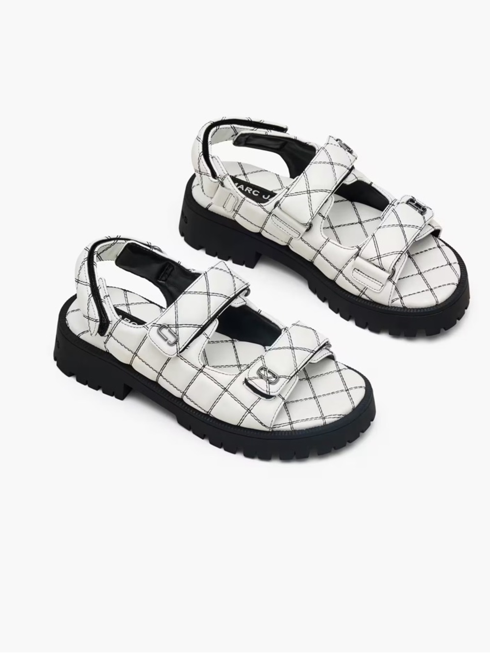 NIB Marc Jacobs Quilted Sunny Sandal